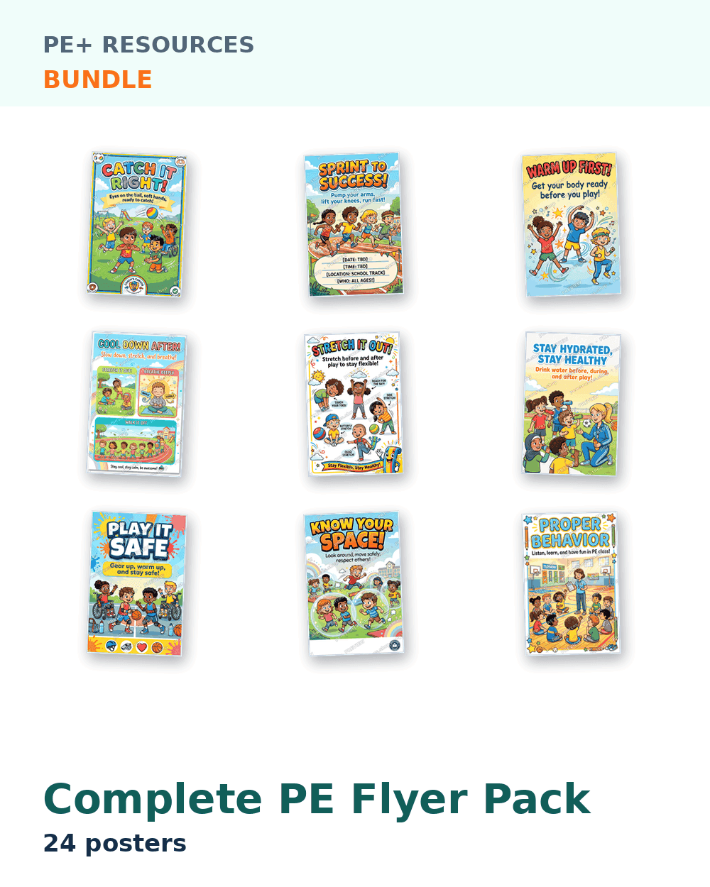 Complete PE Flyer Pack