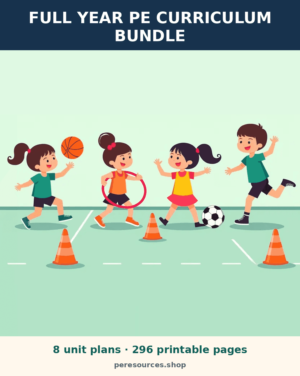 Full Year PE Curriculum Bundle