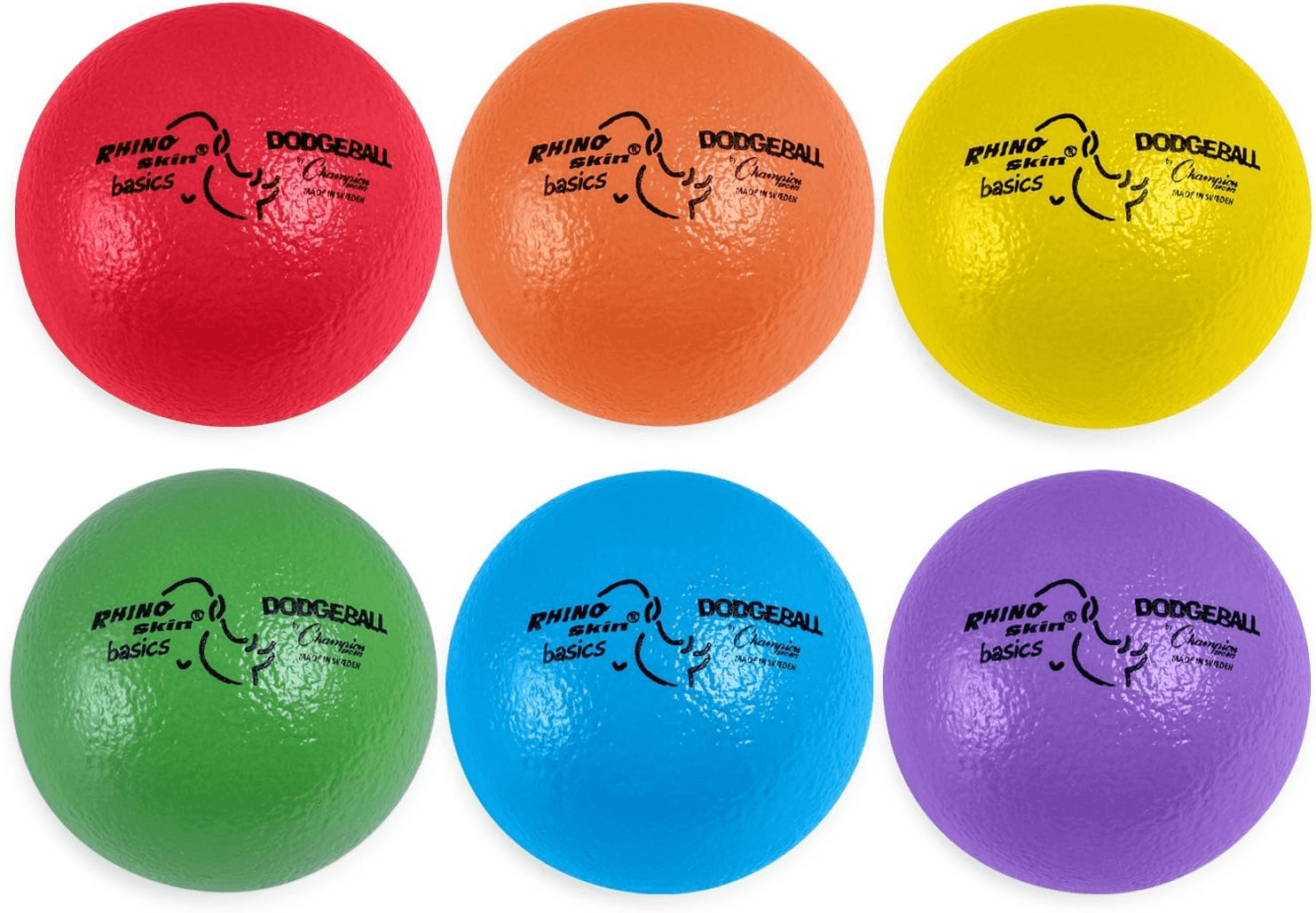 Foam Dodgeballs (6-Pack)
