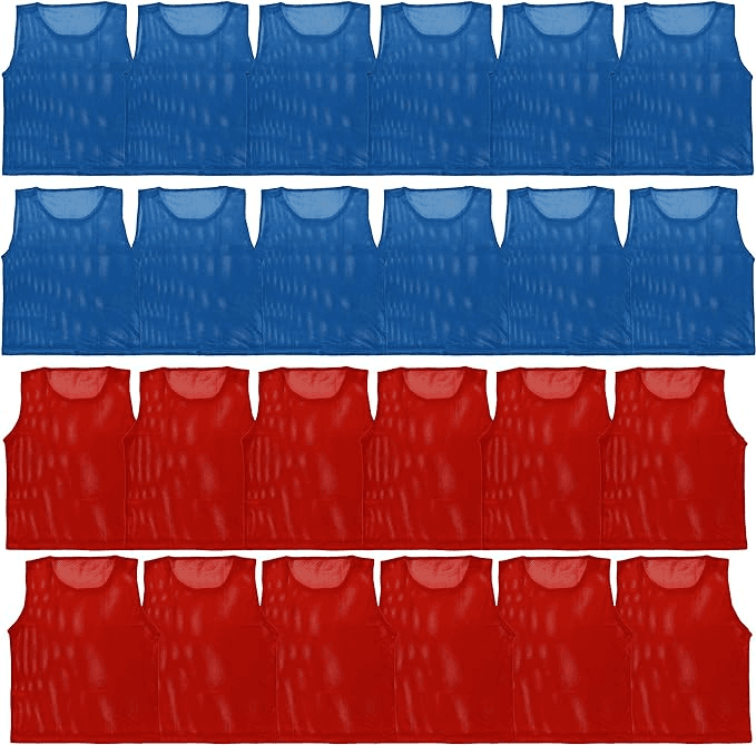 Dual-Color Pinnies Set