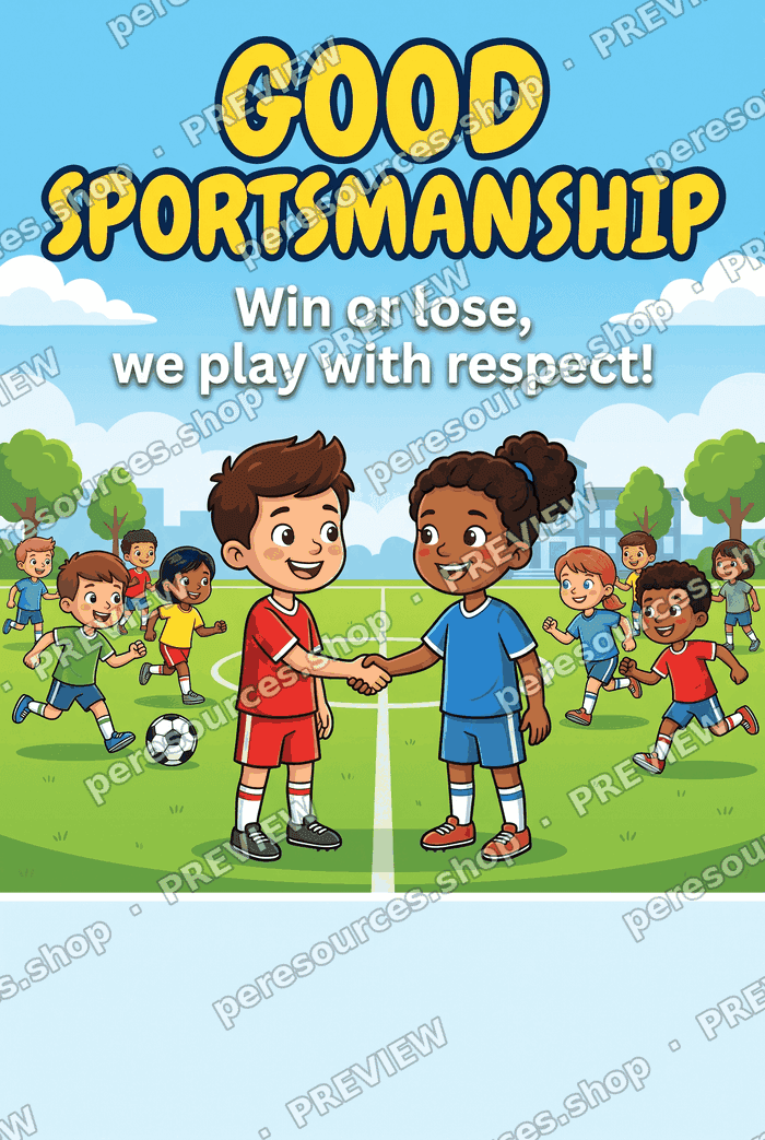 Good Sportsmanship Poster