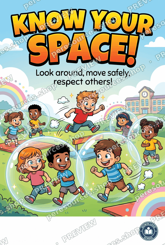 Know Your Space! Spatial Awareness Poster
